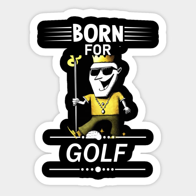 Funny Golfing Golf Quote Sticker by Imutobi